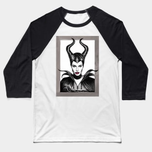 Maleficent - Inktober 2020 Baseball T-Shirt